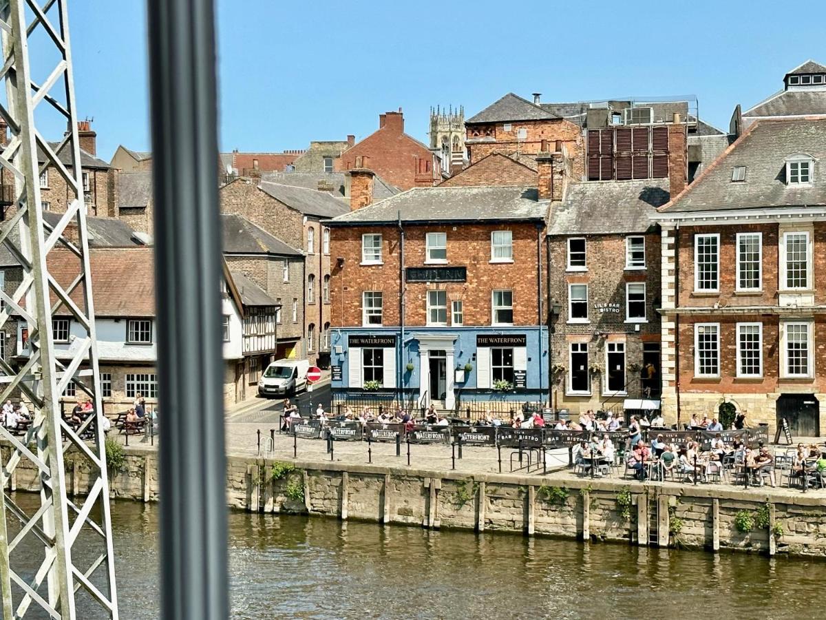 Riverside Apartment At Woodsmill Quay York Exteriör bild